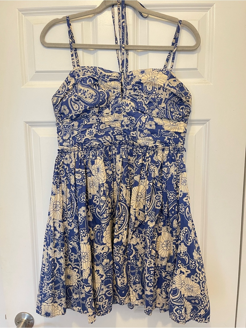 AQUA Floral Paisley Dress